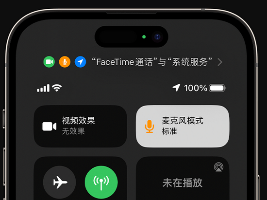 惠农苹果授权维修网点分享iPhone在通话时让你的声音更清晰 