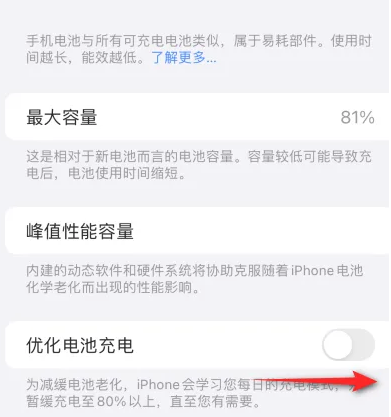 惠农苹果15维修分享iPhone15充电到80%就充不进电了怎么办 