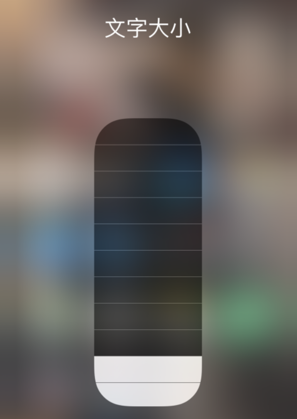 惠农苹果手机维修分享小技巧：在 iPhone 控制中心快速调节字体大小 